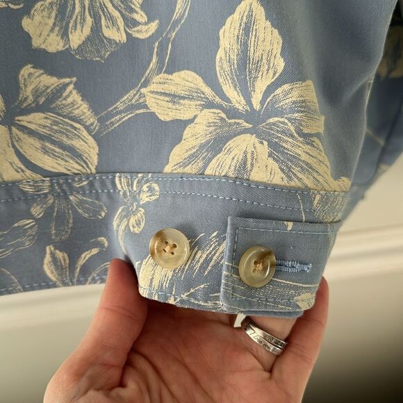 Urban Outfitters Floral Harrrington Hawaiian Lightweight Western Bomber Size XL - Picture 8 of 16